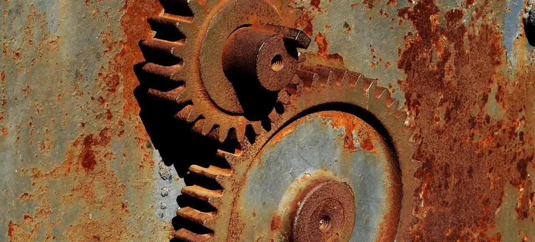 What are the forms of corrosion damage to metal parts?