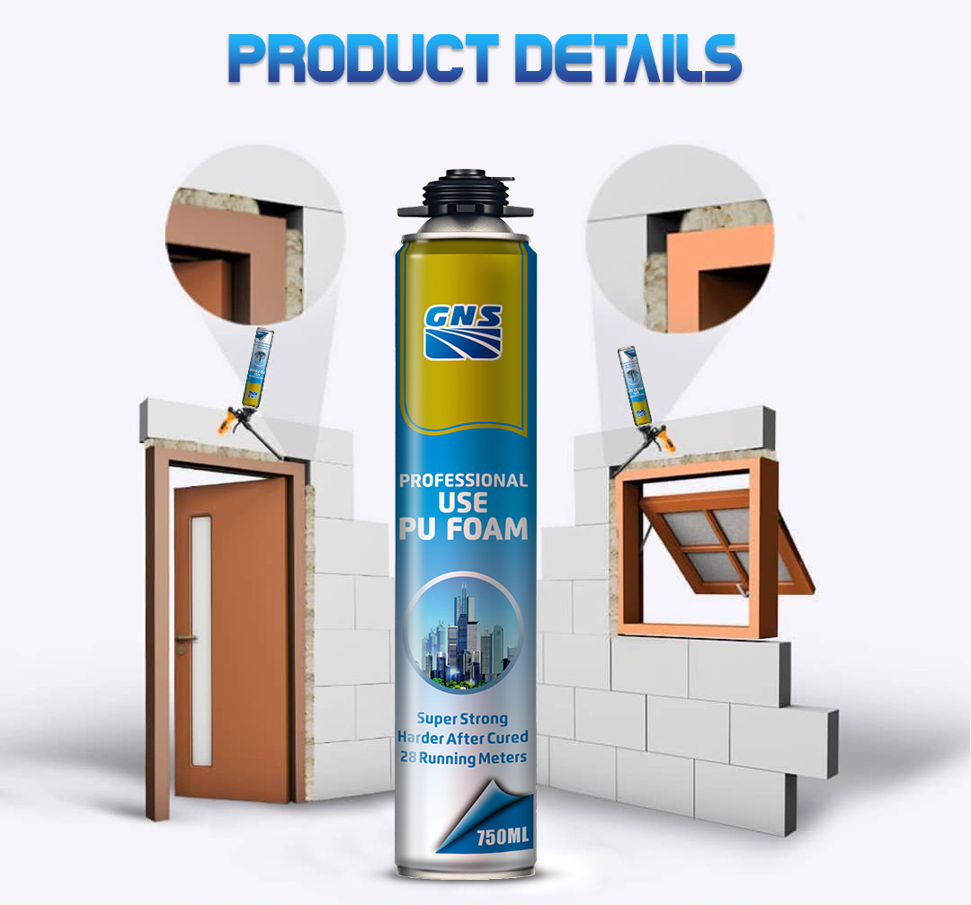 Professional Use PU Foam Gun Type